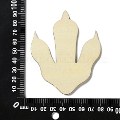 Незаконченные деревянные украшения из когтей динозавров WOOD-XCP0002-03