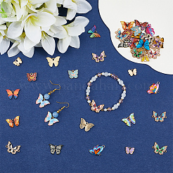 40 шт. 20 стиля подвески из сплава и эмали и наборы звеньев&nbsp;ENAM-SC0006-76