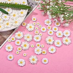 Кабошоны из непрозрачной смолы в 100 стилях RESI-SZ0001-47