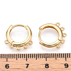 Латунная фурнитура для серег&nbsp;KK-O100-02E-G