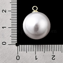 Подвески из АБС-пластика с жемчугом&nbsp;FIND-H052-01I-04G