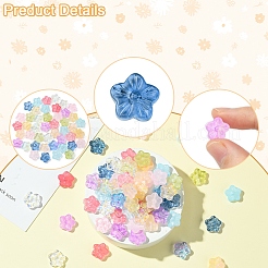 30 шт. стеклянные бусины для выпечки GLAA-FS0001-97G