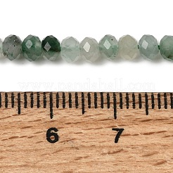 Природные африканские нефритовые бусы пряди&nbsp;G-L653-A01-4x3mm-01