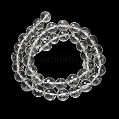 Природных кристаллов кварца бисер нитей&nbsp;G-C280-B14-10mm