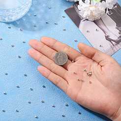 50 шт. 925 серебряные бусины-разделители&nbsp;STER-TA0001-30