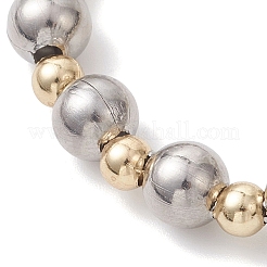 Браслеты из нержавеющей стали 304 с бусинами для женщин BJEW-JB12795