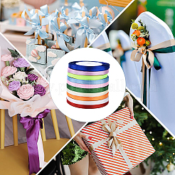 10 рулон атласной ленты 10 цветов&nbsp;SRIB-YW0001-01