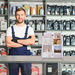 3-уровневые акриловые подставки для спортивных карточек&nbsp;ODIS-WH0043-188