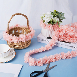 5 ярд полиэстерового шифонового кружева&nbsp;DIY-GF0008-56B