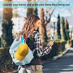 Ahademaker 6 шт. 6 цвета полиэстер ремешок держатели листов&nbsp;AJEW-GA0004-74