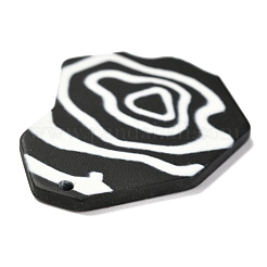 Непрозрачные акриловые подвески X-SACR-L003-06