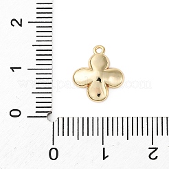 Латунные подвески из прозрачного кубического циркония&nbsp;LS-KK-V016-20G