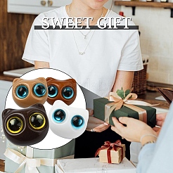 15 шт. 3-х цветный непрозрачный акрил с бусинами из смолы&nbsp;OACR-YW0001-99