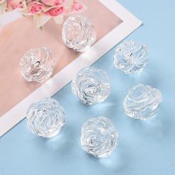 Прозрачные акриловые бусины PL305Y-1