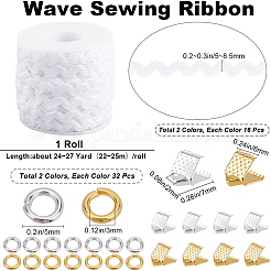 1 шт. волнообразная бахрома&nbsp;OCOR-GF0004-09A