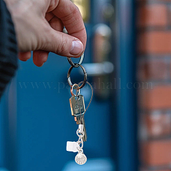 5 сумка ремни для мобильного телефона из сплава с морской тематикой&nbsp;HJEW-CP0001-30