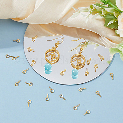 200 шт. латунный винт с ушком для штифта KK-HY0003-40