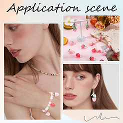 36 шт. 6-х цветные подвески из искусственной смолы в виде фруктов&nbsp;RESI-SC0003-17