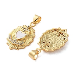 Латунные микро проложить кубического циркония подвески&nbsp;KK-U070-26G-02