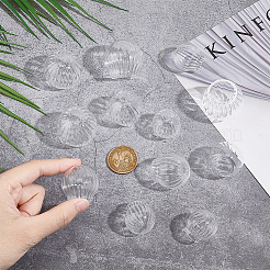 12 шт. 3-х стилистический мини-пустой прозрачный стеклянный шар FIND-NB0003-61