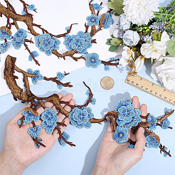 Нашивки на одежду из полиэстера&nbsp;PATC-WH0021-035A