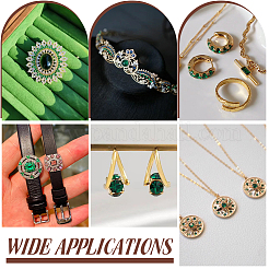 6 стиль ромбовидных кубических цирконий с заостренной задней частью кабошонов ZIRC-PH0001-37