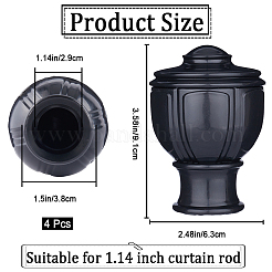 Пластиковые головки для карнизов FIND-GF0005-79A