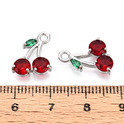 Латунные микро проложить кубического циркония подвески&nbsp;KK-T074-70P-02