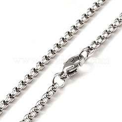 Не тускнеющий прямоугольник из нержавеющей стали 201 с подвеской в виде созвездий для женщин NJEW-G015-01D