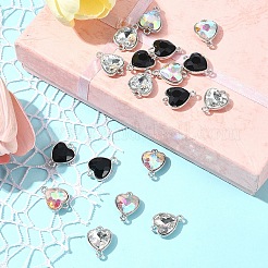 18 шт. 3-цветные литые стеклянные звенья/соединители&nbsp;GLAA-FS0001-95