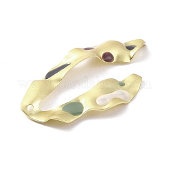 Латунь эмаль подвески&nbsp;KK-M224-01G