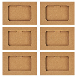 Пустые бумажные конверты коробка AJEW-TAC0044-04C