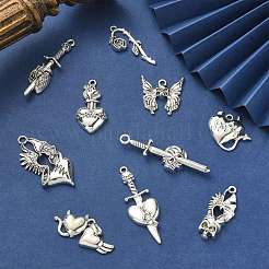 Подвески из сплава в готическом тибетском стиле TIBEP-CJ0002-53