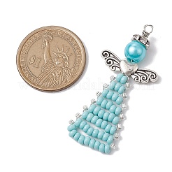 Подвески из бисера&nbsp;PALLOY-MZ00381-04