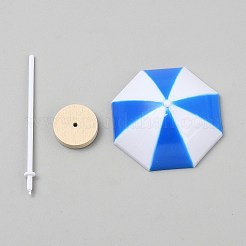 Пластиковый пляжный зонтик миниатюрные украшения для показа KY-WH0036-140B