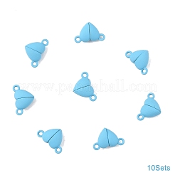 10 комплект магнитных застежек из сплава с петлями&nbsp;FIND-LP0004-76C