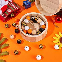 200шт деревянные бусины&nbsp;DIY-SZ0003-33B