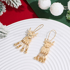 Серьги обруча сплава горный хрусталь&nbsp;FS-WG4A7AF-01