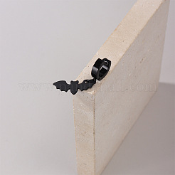 Серьги-кольца из нержавеющей стали 304 в форме летучей мыши&nbsp;FS-WGDACA4-01