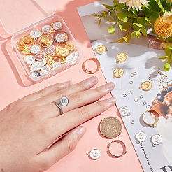 Набор для самостоятельного изготовления кольца с заглавной буквой алфавита STAS-NB0001-88