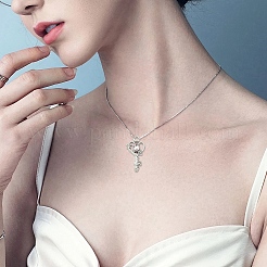 Сплав с подвесками из горного хрусталя&nbsp;FIND-YW0006-41