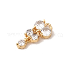 Латунные микро проложить кубического циркония подвески&nbsp;KK-P340-53G