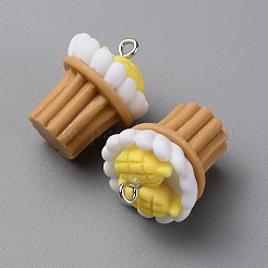 Подвески из непрозрачной смолы RESI-CJC0002-17P-08