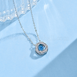 925 кулон в форме сердца из стерлингового серебра для женщин CX9021-1