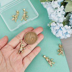 6шт латунные подвески&nbsp;KK-BBC0009-55