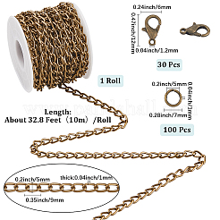 Наборы для изготовления цепочек из алюминия с оксидацией своими руками DIY-SC0029-15