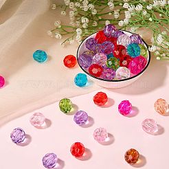 230 г прозрачных акриловых бусин&nbsp;OACR-SZ0001-80