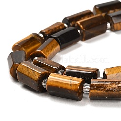 Природных тигровый глаз бисер нитей G-G068-A19-01