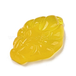 Резные подвески из окрашенного натурального агата G-A098-01E