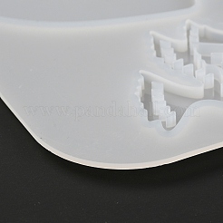 Рождественская тема diy брелок силиконовые Молды DIY-I057-01